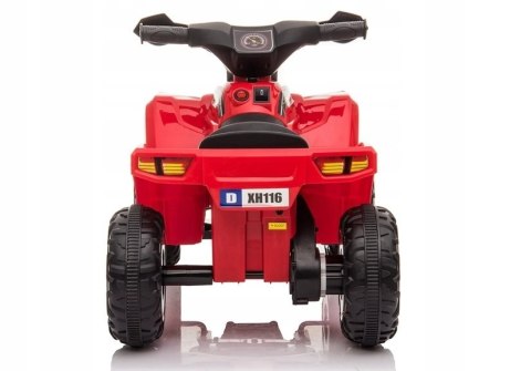 Bemi Pojazd Motorek Quad na Akumulator Silnik 35W 6V Czerwony Bemi Pojazd Motorek Quad na Akumulator Silnik 35W 6V Czerwony