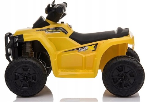 Bemi Pojazd Motorek Quad na Akumulator Silnik 35W 6V Żółty Bemi Pojazd Motorek Quad na Akumulator Silnik 35W 6V Żółty