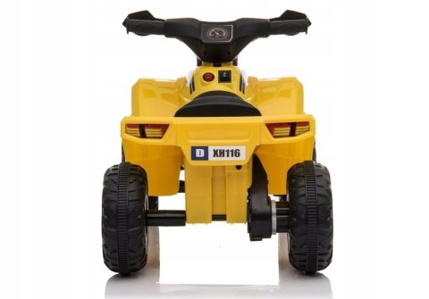 Bemi Pojazd Motorek Quad na Akumulator Silnik 35W 6V Żółty Bemi Pojazd Motorek Quad na Akumulator Silnik 35W 6V Żółty