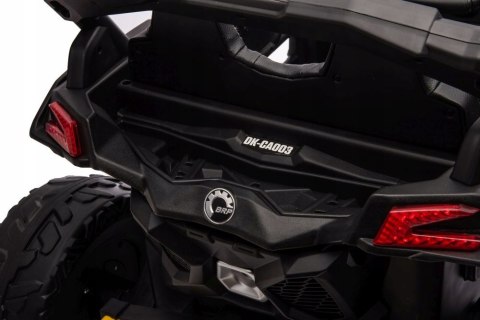 Buggy Can-am Licencja 4x200W 24V Ekoskóra Piankowe Koła Żółty