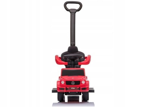 Jeździk Mercedes G-Class z Pchaczem Skóra Klakson Licencja Czerwony