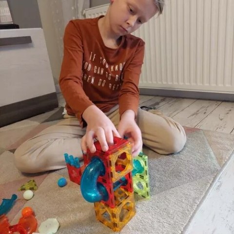 Klocki Magnetyczne Konstrukcyjne Edukacyjne Zestaw Układanka Świecące Kulki Klocki Magnetyczne Konstrukcyjne Edukacyjne Zestaw Układanka Świecące Kulki