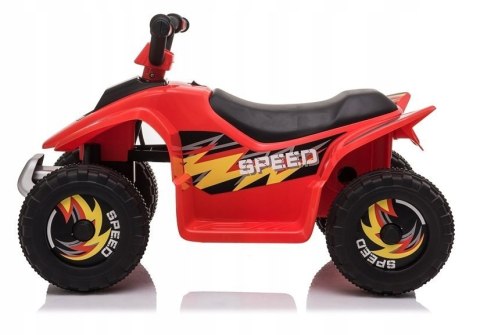 Quad na Akumulator 6V7AH 1 Silnik 35W Czerwony