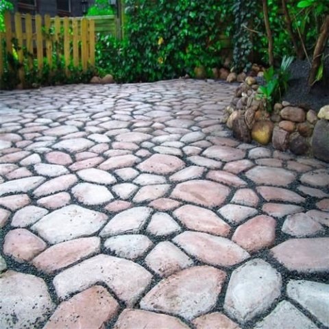 Duża Forma do Kostki Brukowej Betonu Ścieżka Kocie Łby Ogrodowe Ścieżka Duża Forma do Kostki Brukowej Betonu Ścieżka Kocie Łby Ogrodowe Ścieżka