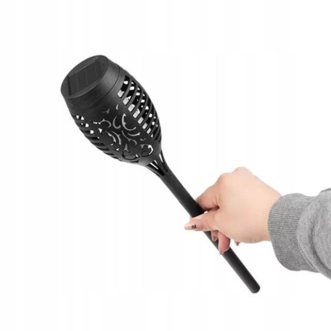 Lampa Solarna Pochodnia LED Efekt Płomień Ogień Płomienia Ogrodowa x4 4 szt Lampa Solarna Pochodnia LED Efekt Płomień Ogień Płomienia Ogrodowa x4 4 szt