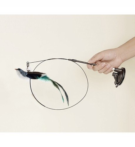 Zabawka dla Kota Kotów Ruchoma Wędka z Przysawką