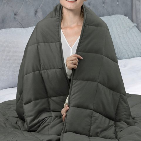 Kołdra Obciążeniowa Koc Sensoryczny Antystresowy 150x200cm 6 kg + Torba Kołdra Obciążeniowa Koc Sensoryczny Antystresowy 150x200cm 6 kg + Torba