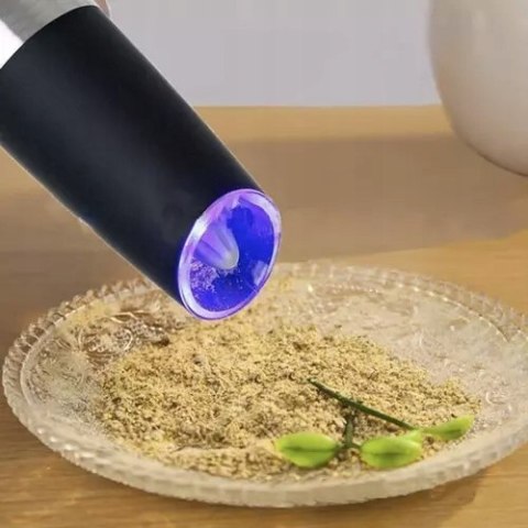 Młynek Elektryczny Zestaw Młynków do Soli Pieprzu