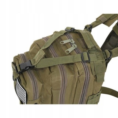 Plecak Turystyczny Trekkingowy Sportowy Wojskowy Taktyczny Khaki Męski XL Plecak Turystyczny Trekkingowy Sportowy Wojskowy Taktyczny Khaki Męski XL