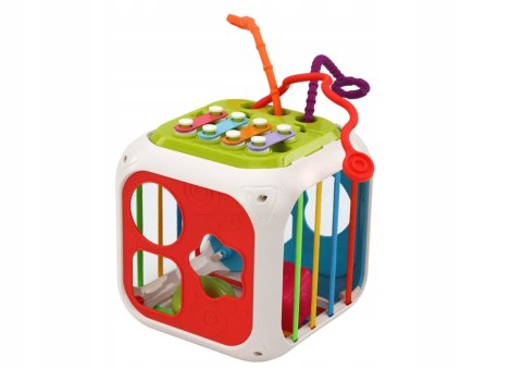 Kostka Edukacyjna dla Niemowląt Sorter Klocki Cymbałki 7w1 Kostka Edukacyjna dla Niemowląt Sorter Klocki Cymbałki 7w1
