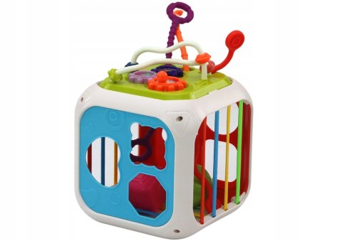 Kostka Edukacyjna dla Niemowląt Sorter Klocki Cymbałki 7w1 Kostka Edukacyjna dla Niemowląt Sorter Klocki Cymbałki 7w1