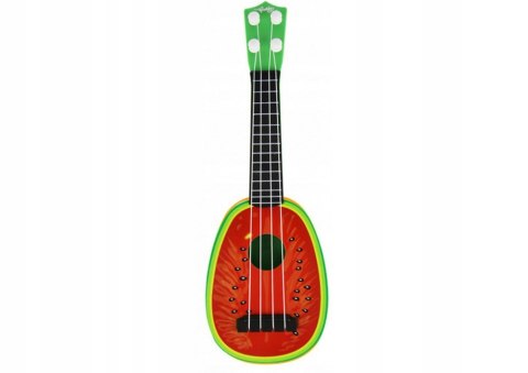 Ukulele Dla Dzieci Mini Gitara 4 Struny Owoc Arbuz 15" Ukulele Dla Dzieci Mini Gitara 4 Struny Owoc Arbuz 15"