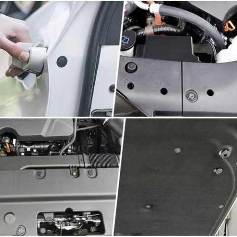 Zestaw Spinek Samochodowych Spinki do Auta Tapicerki Ściągacz Wyjmaki 626el