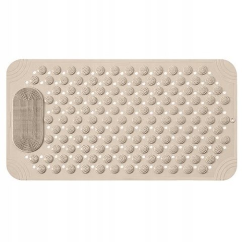 Duża Mata Masująca Antypoślizgowa pod Prysznic do Wanny Łazienki 69x36 cm