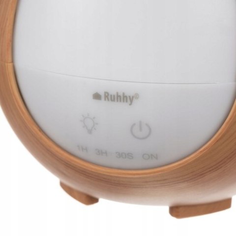 Dyfuzor Nawilżacz Powietrza Aromaterapia Zapachowy + Lampka Nocna LED Pilot