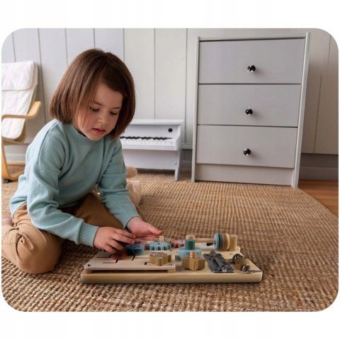 Edukacyjna Drewniana Tablica Manipulacyjna Sensoryczna Montessori Jakość Edukacyjna Drewniana Tablica Manipulacyjna Sensoryczna Montessori Jakość