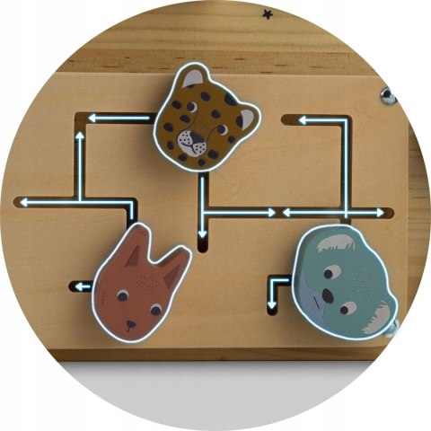 Edukacyjna Drewniana Tablica Manipulacyjna Sensoryczna Montessori Jakość Edukacyjna Drewniana Tablica Manipulacyjna Sensoryczna Montessori Jakość