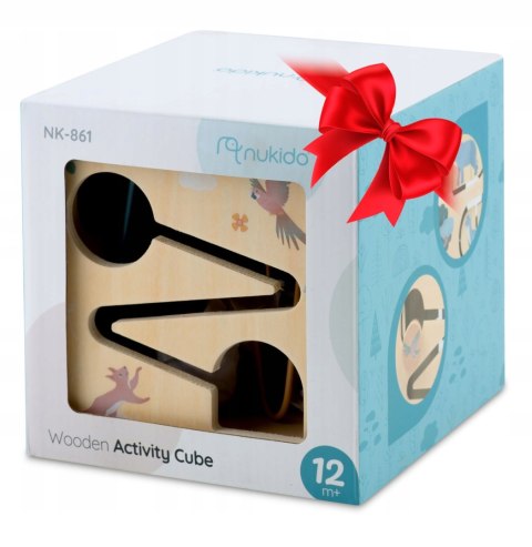 Interaktywna Kostka Edukacyjna Sorter Montessori Układanka Jakość