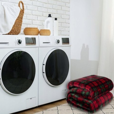 Koc Narzuta Pled na Łóżko Bardzo Gruby Miękki Ciepły Dwuosobowy 160x200 cm Koc Narzuta Pled na Łóżko Bardzo Gruby Miękki Ciepły Dwuosobowy 160x200 cm