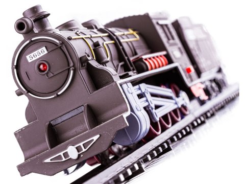 Ogromna Elektryczna Kolejka + 7 Wagonów 4 Drzewa 2 Perony Ogromna Elektryczna Kolejka + 7 Wagonów 4 Drzewa 2 Perony