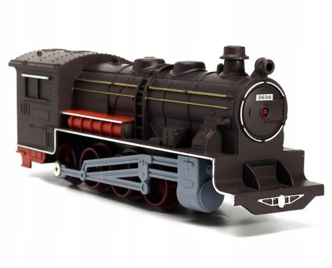 Ogromna Elektryczna Kolejka + 7 Wagonów 4 Drzewa 2 Perony Ogromna Elektryczna Kolejka + 7 Wagonów 4 Drzewa 2 Perony