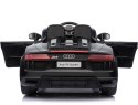 AUDI R8 SPYDER 2 Silniki 2x6V Ekoskóra Piankowe Koła Czarny