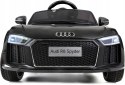 AUDI R8 SPYDER 2 Silniki 2x6V Ekoskóra Piankowe Koła Czarny