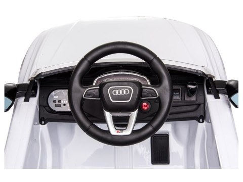 Audi RS Q8 2 Silniki 12V Ekoskóra Piankowe Koła Białe