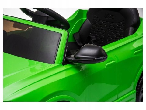 Audi RS Q8 2 Silniki 12V Ekoskóra Piankowe Koła Zielone
