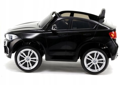 Auto BMW X6 2 Silniki 2x6V Ekoskóra Piankowe Koła Czarne Auto BMW X6 2 Silniki 2x6V Ekoskóra Piankowe Koła Czarne