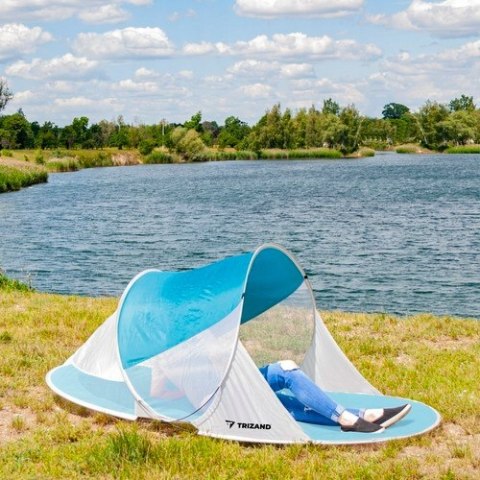 Duży Namiot Plażowy Parawan Samorozkładający na Plażę do Ogrodu 190x120x90 Duży Namiot Plażowy Parawan Samorozkładający na Plażę do Ogrodu 190x120x90