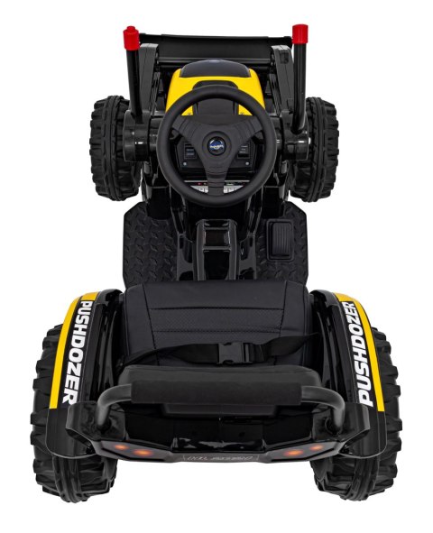 Koparka Traktor na Akumulator z Ruchomą Łyżką 2x35W 12V Żółty