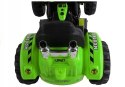 Koparka Traktor na Akumulator z Ruchomą Łyżką 2x45W 2x6V Zielony