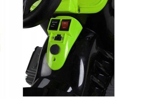 Koparka Traktor na Akumulator z Ruchomą Łyżką 2x45W 2x6V Zielony