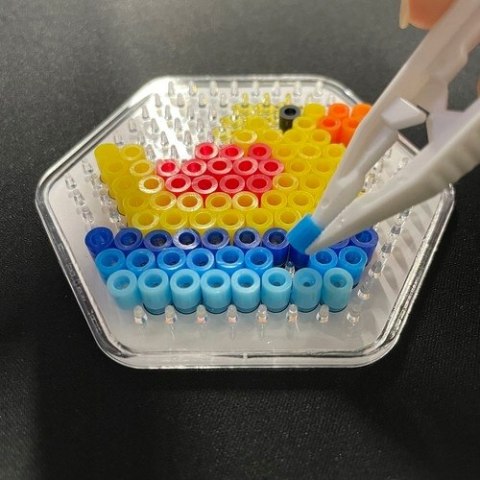 Koraliki do Prasowania Zestaw Szablony Prasowanka 5000szt Wzory + Wiaderko