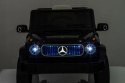 Mercedes EQG Czarny 4 Silniki 12V Ekoskóra Piankowe Koła Licencja