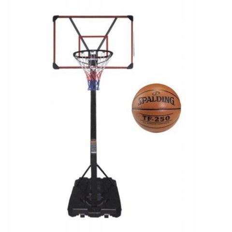 Mocny Kosz Do Koszykówki do Ogrodu Regulowany 200-305cm