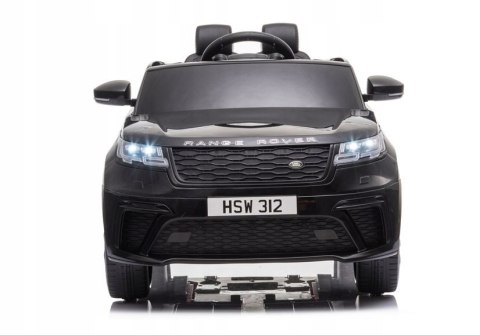 Range Rover Velat Licencja 2 Silniki 12V Ekoskóra Piankowe Koła Czarny Range Rover Velat Licencja 2 Silniki 12V Ekoskóra Piankowe Koła Czarny