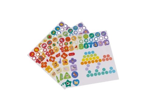 Układanka Puzzle Klocki Drewniana Mozaika Sorter Cyfry Jakość