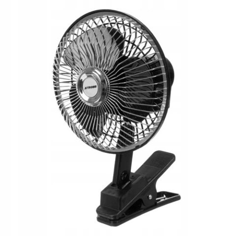 Wentylator Samochodowy Wiatrak do Auta na Klips 12V Obrotowy Wentylator Samochodowy Wiatrak do Auta na Klips 12V Obrotowy