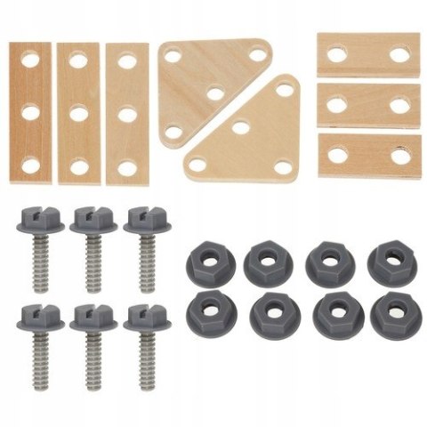 BEMI DREWNIANY WARSZTAT DLA DZIECI NA KÓŁKACH NARZĘDZIA SORTER IMADŁO