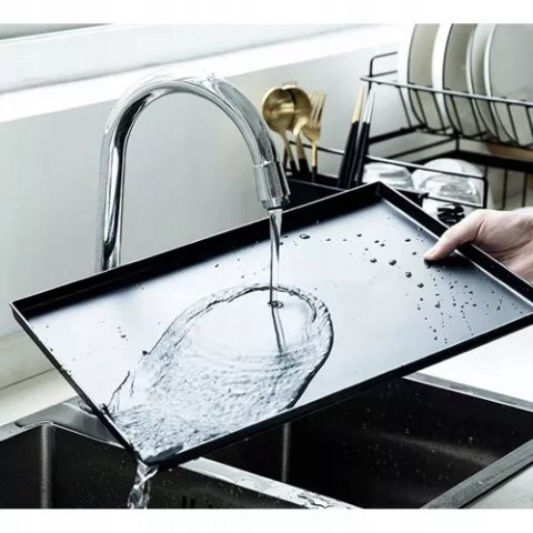 BEMI DUŻA DWUPOZIOMOWA SUSZARKA OCIEKACZ DO NACZYŃ CZARNA BEMI DUŻA DWUPOZIOMOWA SUSZARKA OCIEKACZ DO NACZYŃ CZARNA