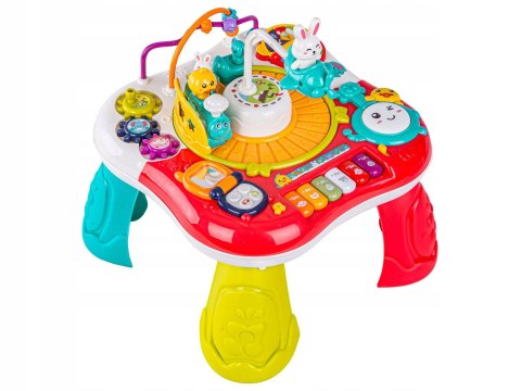 BEMI EDUKACYJNY INTERAKTYWNY STOLIK MUZYCZNY ORGANKI POCIĄG TELEFON ZĘBATKI