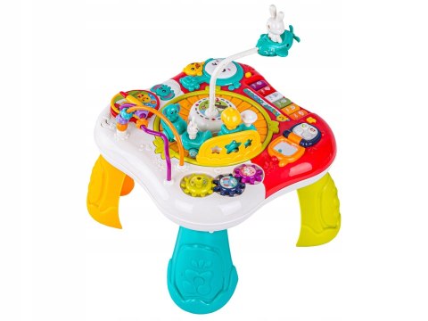 BEMI EDUKACYJNY INTERAKTYWNY STOLIK MUZYCZNY ORGANKI POCIĄG TELEFON ZĘBATKI