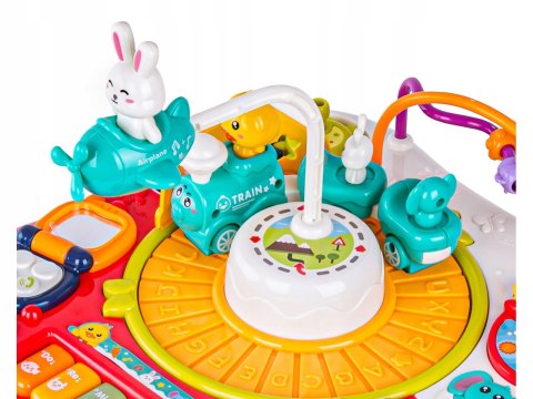 BEMI EDUKACYJNY INTERAKTYWNY STOLIK MUZYCZNY ORGANKI POCIĄG TELEFON ZĘBATKI