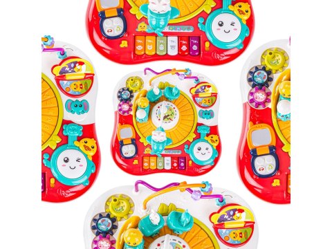 BEMI EDUKACYJNY INTERAKTYWNY STOLIK MUZYCZNY ORGANKI POCIĄG TELEFON ZĘBATKI