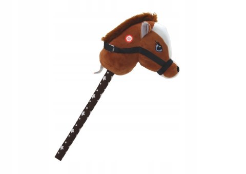 BEMI HOBBY HORSE PLUSZOWA GŁOWA KONIA NA KIJU DŹWIĘK GALOPU CIEMNO BRĄZOWY BEMI HOBBY HORSE PLUSZOWA GŁOWA KONIA NA KIJU DŹWIĘK GALOPU CIEMNO BRĄZOWY