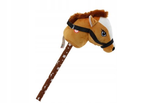 BEMI HOBBY HORSE PLUSZOWA GŁOWA KONIA NA KIJU DŹWIĘK GALOPU JASNO BRĄZOWY BEMI HOBBY HORSE PLUSZOWA GŁOWA KONIA NA KIJU DŹWIĘK GALOPU JASNO BRĄZOWY