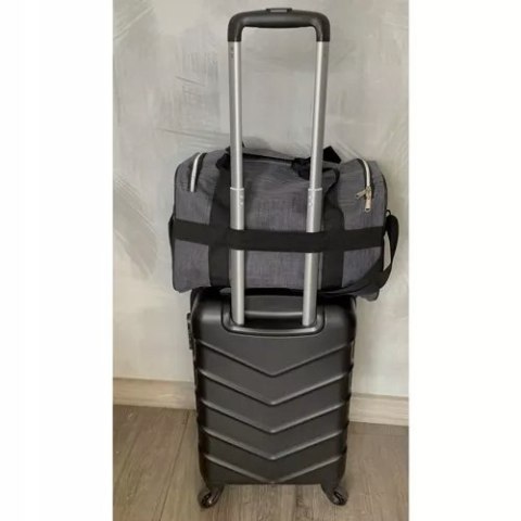 BEMI TORBA PODRÓŻNA DO SAMOLOTU BAGAŻ PODRĘCZNY WODOODPORNA SZARA BEMI TORBA PODRÓŻNA DO SAMOLOTU BAGAŻ PODRĘCZNY WODOODPORNA SZARA