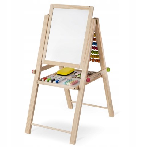 Składana Tablica Magnetyczna Kredowa 2w1 Liczydło Literki Cyfry Jakość Składana Tablica Magnetyczna Kredowa 2w1 Liczydło Literki Cyfry Jakość